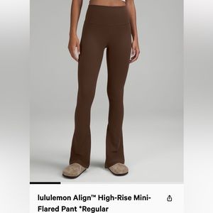 Lululemon Mini Flare Pants